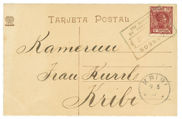 FERNANDO-POO To GERMAN CAMEROONS : 1907 10c Canc. SANTA ISABEL To KRIBI. Superb. - Other & Unclassified