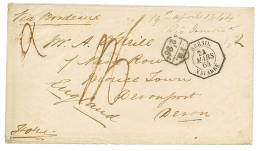 BRAZIL : 1864 BRESIL NAVARRE + FR/2F96c On Envelope To ENGLAND. Superb. - Other & Unclassified