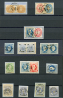 ALEXANDRIA : Superb Lot Of 19 Stamps With Very Nice Cancellations ALEXANDRIEN , COL. VAP. DA ALESS (x4). Vvf. - Otros & Sin Clasificación