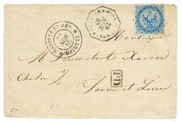 MAYOTTE : 1868 20c AIGLE + CORR. D'ARMEES MAYOTTE Sur Enveloppe Pour La FRANCE. RARE. TTB. - Other & Unclassified