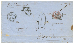 GUINEE - ILES De LOS Via SIERRA-LEONE : 1861 Association Exceptionnelle De 2 Marques D' Echange GB/1F60 Annulé Pa - Autres & Non Classés