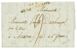 1807 N°4 ARM. DE DALMATIE Sur Lettre Avec Texte Daté "CATTARO" Pour La FRANCE. Superbe. - Other & Unclassified