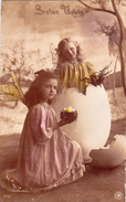 Sretan Uskrs, Easter Greetings - Frohliche Ostern, Eggs 1910 - Easter