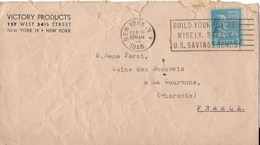 Enveloppe : 1948 - NEW YORK .N.Y. 5 Cents - Victory Products - Autres & Non Classés