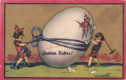 Easter Greetings - Frohliche Ostern, Sretan Uskrs 1935 - Ostern