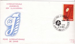 BELGIE : FDC Nr 1550 ( P 304 ) Jaarbeurs Vlaanderen - 1961-1970