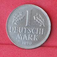 GERMANY FEDERAL REPUBLIC 1 MARK 1970 F -    KM# 110 - (Nº18228) - 1 Mark