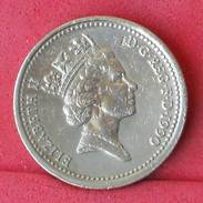 GREAT BRITAIN 1 POUND 1990 -    KM# 941 - (Nº18238) - 1 Pound