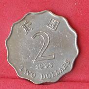HONG KONG 2 DOLLARS 1993 -    KM# 64 - (Nº18243) - Hong Kong