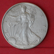 USA 1 DOLLAR 2003 - 31,11 GRS 0,9993 SILVER   KM# 273 - (Nº18265) - Argent