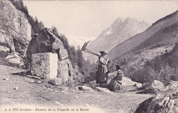 Evolène : Chemin De La Chapelle De Garde - Carte Animée - Evolène