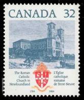 Canada (Scott No.1029 - Eglise Cathoique De Terre-Neuve / Catholic Church In Newfoundland) [**] - Unused Stamps