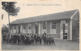 CPA 62 BARLIN CLASSES PRIMAIRES DE GARCONS 1915 - Barlin