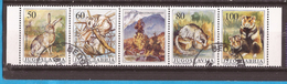 1992 2525-28  FAUNA WWF GESCHUEZTE TIERE JUGOSLAVIJA JUGOSLAWIEN  USED - Used Stamps