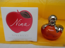 NINA RICCI " NINA"  VAPO VIDE QUI CONTENAIT 30 ML + BOITE :LIRE ATTENTIVEMENT Et VOIR !! - Miniatures Femmes (avec Boite)