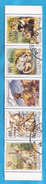 1992 2525-28  FAUNA WWF GESCHUEZTE TIERE JUGOSLAVIJA JUGOSLAWIEN  USED - Used Stamps