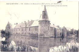---- 79 ---- Château De Maisontiers Par Saint Loup - Deux Sevres - Timbrée TTB - Saint Loup Lamaire