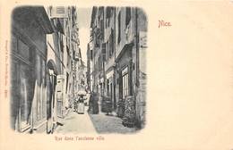 06-NICE- RUE DANS L'ANCIENNE VILLE - Scènes Du Vieux-Nice