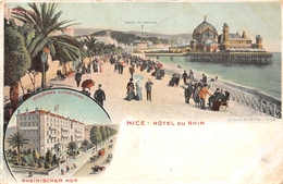 06-NICE- HÔTEL DU RHIN - Cafés, Hôtels, Restaurants