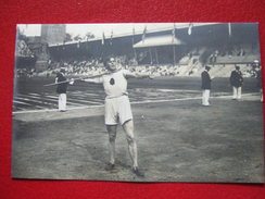 SUEDE -  STOCKHOLM - 1912 - SAARISTO , FINLAND , WINNER OF THROWING THE JAVELIN, BOTH HANDS - LANCEMENT DU JAVELOT - - Olympic Games