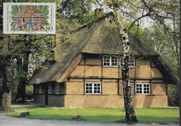 Delcampe - ALLEMAGNE  Carte Maxi   1983 Maison De Rauhe De Hambourg - Monuments