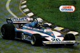 COURSE  AUTOMOBILE Les 24 Heures Du Mans , JACQUES LAFFITE Sur LIGIER GITANES JS 7 - Le Mans