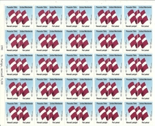 LETTLAND Latvia 1990 Flagge Flag Kompletter Bogen Von 50 Vignetten MNH - Hiver 1998: Nagano