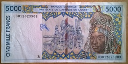 Bénin - 5000 Francs - 2003 - PICK 213 Bm - SUP - Stati Dell'Africa Occidentale