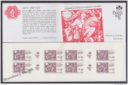 Czech Republic - Tcheque 1998 Yvert C162, Tradition In Stamp Production - Booklet -  MNH - Unused Stamps