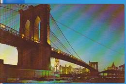 NEW YORK CITY BRIDGE BROOKLYN UNITED STATES  POSTCARD UNUSED - Brooklyn