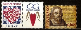 Slovakia 2015 Mi 755-6 ** - Unused Stamps
