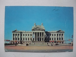 L57 Postcard Uruguay - Montevideo - Palacio Legislativo - 1960 - Uruguay