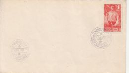 59340- POSTAL UNIONS CONFERENCE SPECIAL POSTMARKS ON COVER, 1ST OF MAY STAMP, 1951, ROMANIA - Brieven En Documenten