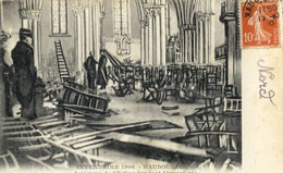 CPA (59) HAUBOURDIN Inventaires 1906 Interieur De L Eglise  Pendant L Inventaire  ( B BUR) - Haubourdin