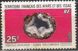 Afars & Issas 1971 Michel 51 O Cote (2005) 4.20 Euro Gerde Volcanique Cachet Rond - Usati