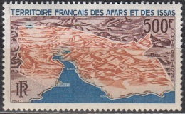 Afars & Issas 1968 Michel 18 Neuf ** Cote (2005) 32.00 Euro Carte Rélief Du Territoire - Neufs