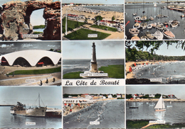 17.....CHARENTE MARITIME......ROYAN......9 VUES.....CPSM - Royan