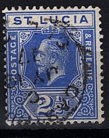 St Lucia, 1912, SG 81, Used (Wmk Mult Crown CA) - St.Lucia (...-1978)