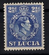 St Lucia, 1938, SG 132, MNH, Perf. 14 - St.Lucia (...-1978)