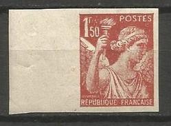 France - F5-025 - N°652 Non-dentelés - Type Iris - Unclassified