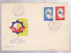 FDC COVER ROMANIA 1969  Firman RUMÄNIEN 2764-5 "Intereuropa" FDC - FDC