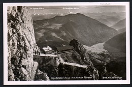 A3553 - Alte Foto Ansichtskarte - Wendelsteinhaus Mit Hohen Tauern  - Bayrischzell - Birkmeyer - TOP - Miesbach