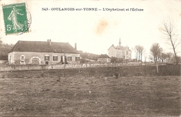 89  Yonne  : Coulanges Sur Yonne  L'Orphelinat Et L'église       Réf 2880 - Coulanges Sur Yonne