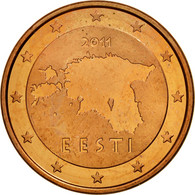 Estonia, 5 Euro Cent, 2011, SPL, Copper Plated Steel - Estland