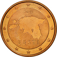 Estonia, 5 Euro Cent, 2011, SPL, Copper Plated Steel - Estonie