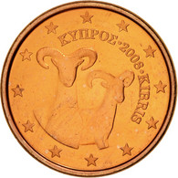 Chypre, Euro Cent, 2008, SPL, Copper Plated Steel, KM:78 - Cipro