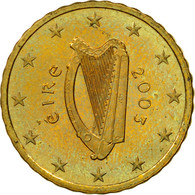IRELAND REPUBLIC, 10 Euro Cent, 2003, SPL, Laiton, KM:35 - Irlanda
