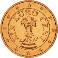 Autriche, Euro Cent, 2004, SPL, Copper Plated Steel, KM:3082 - Oesterreich