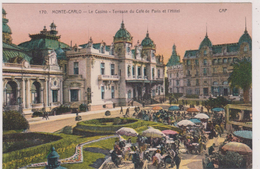 Cpa,MONTE CARLO,principauté De MONACO ,IL Y A 100 ANS,CASINO,BAR,HOTEL - Other & Unclassified