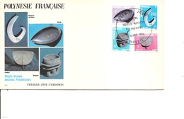 Polynésie - Objets Usuels Anciens ( FDC De 1984 à Voir) - Brieven En Documenten